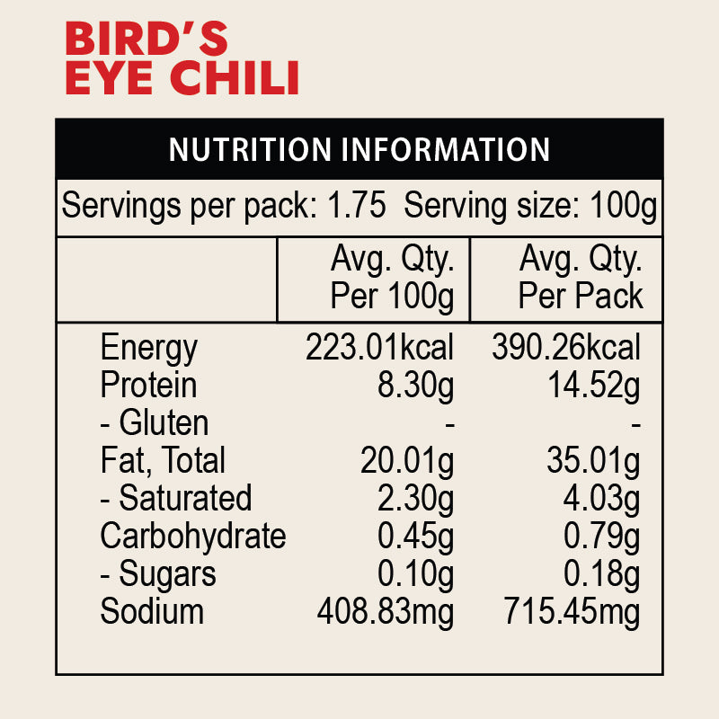 BIRD'S EYE CHILLI