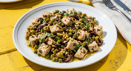 Aglio Olio Tapenade Chicken
