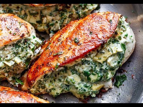 Sundried Tomato Pesto Stuffed Chicken